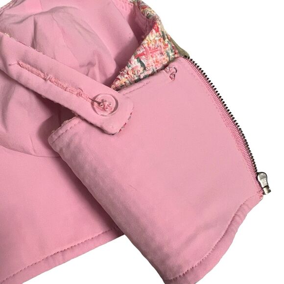 Assignment Crop Top WMNS M Pink Tweed Bralette Maribel Preppy Barbie Sweetheart - Picture 7 of 11